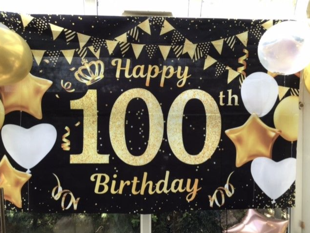 Violet Waterman’s 100 th Birthday at Oak Mount Care